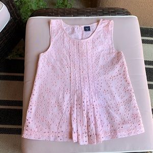 Gap Kids size M (8) eyelet cotton top